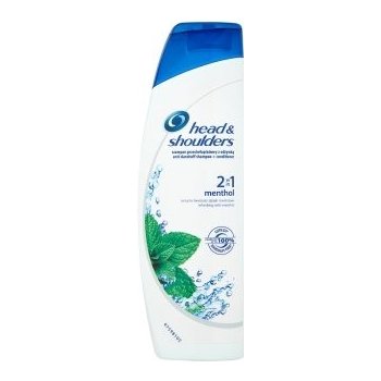 Head & Shoulders 2in1 Menthol šampon a balzám na vlasy proti lupům 225 ml