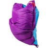 Sedací vak a pytel BeanBag Duo 189x140 cm purple turquoise