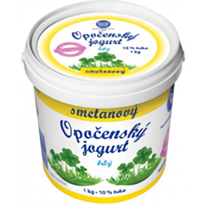 Bohemilk Opočenský jogurt bílý smetanový 1 kg – Zboží Dáma