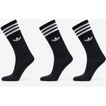 adidas Originals Crew Socks In Black S21490 3 pack Black – Zboží Mobilmania