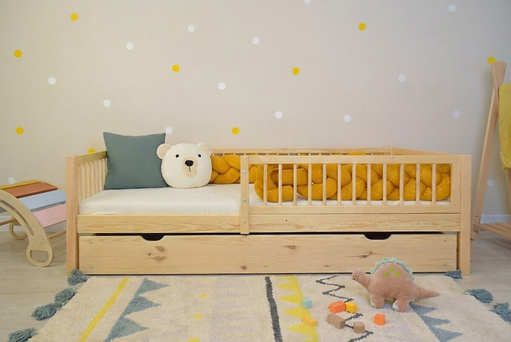 Ourbaby® children bed natural bez úložného prostoru