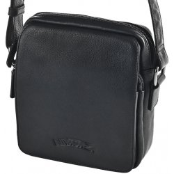 Pánská kožená taška Nivasaža N1000-MRV-B černá