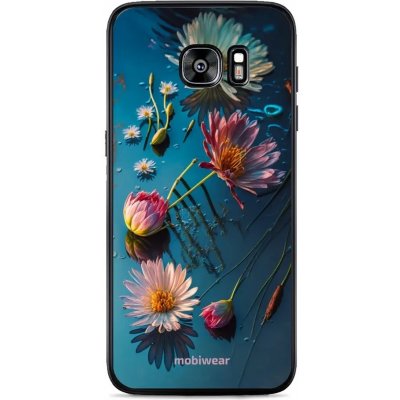 Pouzdro Mobiwear Glossy Samsung Galaxy S7 Edge - G013G Květy na hladině