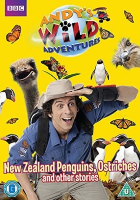 Andy\'s Wild Adventures - New Zealand penguins Ostriches and other stories DVD