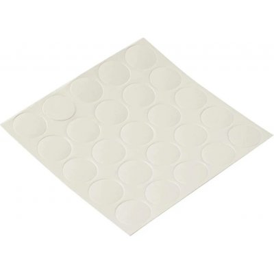 Krytky samolepící pr. 14mm, bílé, 25 ks – Hledejceny.cz