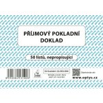 Optys 1310 Jednoduchý příjmový pokladní doklad A6 nepropisovací 50 listů – Zboží Dáma