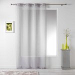 Douceur d`Interieur Vnitřní závěs s očky, šedá LINAHE, 140 x 260 cm – Hledejceny.cz