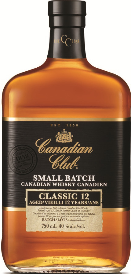 Canadian Club Small Batch Classic 12y 40% 0,7 l (holá láhev)