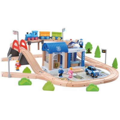 WoTo Vláčkodráha Maxi 100 dilů – Hledejceny.cz