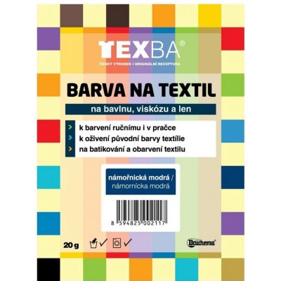 Texba barva na textil 20 g námořnická modrá – Hledejceny.cz