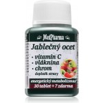 MedPharma Jablečný ocet+vlák.+vit.C+chrom 37 tablet – Hledejceny.cz