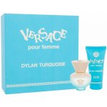 Versace Dylan Turquoise EDT 30 ml + tělový gel 50 ml dárková sada – Hledejceny.cz