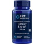 Life Extension Standardized European Bilberry Extract 90 vegetariánská kapsle 100 mg – Hledejceny.cz