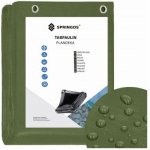 Springros Krycí plachta s oky 4x7 m 120g PE zelená PROTECT GA2129-XG – Zboží Dáma