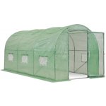 Garden Point 2x4,5x2m Zelený s dveřmi GAP549 – Hledejceny.cz