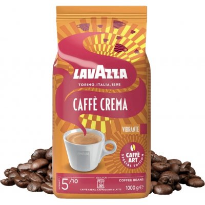 Lavazza Caffé Crema Vibrante zrnková 1 kg – Hledejceny.cz