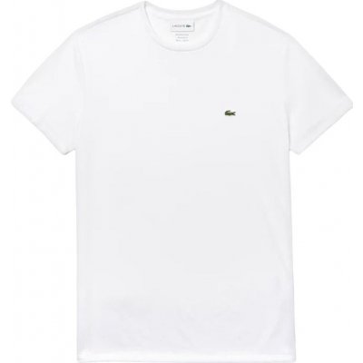 Lacoste Men's Crew Neck Pima Cotton Jersey T-shirt white