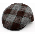 Fiebig Headwear since 1903 pánská kostkovaná zimní vlněná bekovka – Zboží Mobilmania
