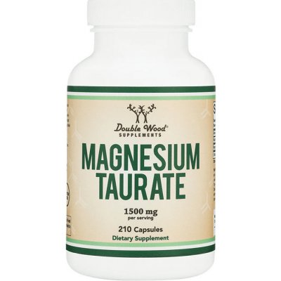 Double Wood Supplements Magnesium Taurate 210 kapslí – Hledejceny.cz