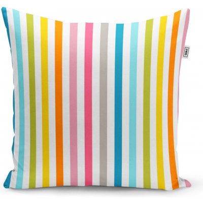 Sablio Polštář Barevné proužky 50x50 – Hledejceny.cz