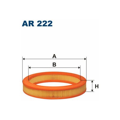 FILTRON Vzduchový filtr AR222 – Hledejceny.cz