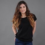 Urban Classics Ladies Extended Shoulder Tee černé – Sleviste.cz