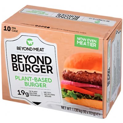 Beyond Meat Burger mražený 10 ks 1,13 kg – Zboží Dáma