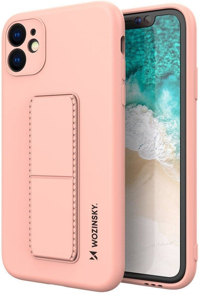 Pouzdro Wozinsky Kickstand Case Apple iPhone 12 Mini pink