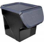 Vilde Úložný box na brambory a cibuli s větráním Vegbox černý 14 l - 10 kg – Zboží Dáma