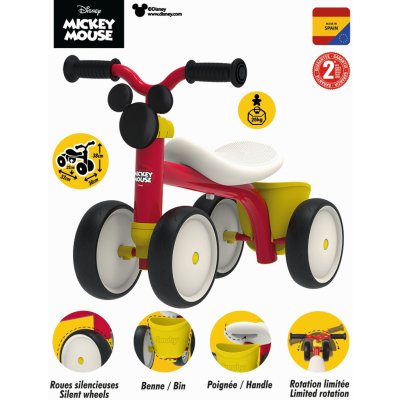 SMOBYBalanční kolo Mickey Mouse Rookie Ride – Hledejceny.cz