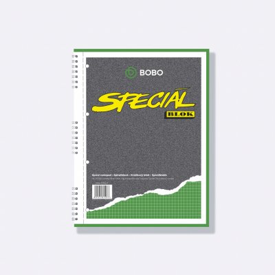 Bobo blok A4 čtverečkovaný speciál – Zboží Živě
