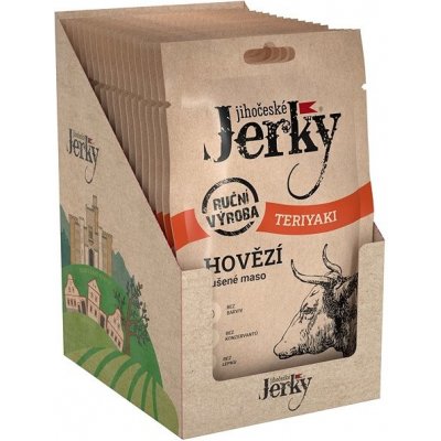 Jihočeské Jerky Hovězí s teriyaki 15 x 20 g – Hledejceny.cz