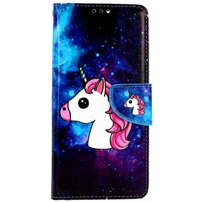 Pouzdro TopQ Xiaomi Redmi Note 12 knížkové Space Unicorn – Zboží Mobilmania