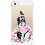 Pouzdro iSaprio - Pink Bubble - iPhone 5/5S/SE – Zboží Mobilmania