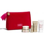 Clarins Nutri-Lumiére revitalizační denní krém 50 ml + vyživující krém 10 ml + vyživující noční krém 15 ml + pečující krém na ruce a nehty 30 ml + kosmetická taštička dárková sada – Sleviste.cz