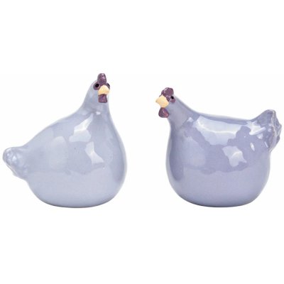 Textilomanie Keramická slepička LILAC CHICKEN fialová Velikost: M – Zboží Dáma