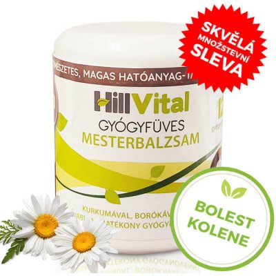 HillVital Master balzám na bolest kolena 250 ml – Hledejceny.cz