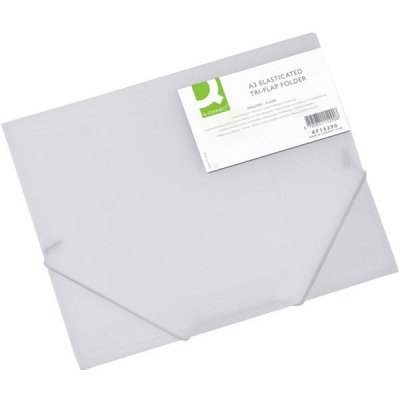 Q-Connect Desky s chlopn. A3, transparentní – Sleviste.cz