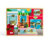 Bigjigs Toys Motorická deska západky a zámky – Hledejceny.cz