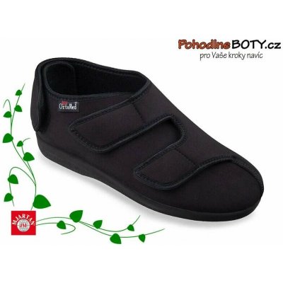 Mjartan zdravotní obuv široká 6051T77 černá – Sleviste.cz