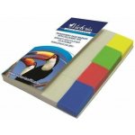 Samolepicí záložky, mix barev, 4x40 lístků, 20x50 mm, VICTORIA – Hledejceny.cz