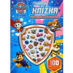 Tlapková patrola tvořivá knížka s třpytivými samolepkami – Zboží Dáma