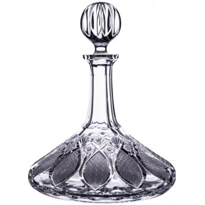 ONTE CRYSTAL Skleněná karafa na likér, whisky, rum 1000ml, Exclusive – Sleviste.cz