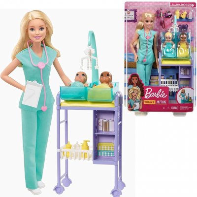 Barbie Povolání herní set Dětská lékařka – Zboží Dáma