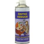 Čistík Čisticí hořlavý stlačený vzduch na těžce přístupná místa 400 ml – Zboží Dáma