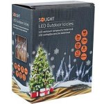 Solight LED venkovní rampouchy 50LED časovač 8 funkcí IP44 3xAA baterie – Zboží Mobilmania