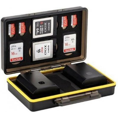 Stablecam JJC Multifunkční úložný box na baterie a karty 1SD1150 – Zboží Živě