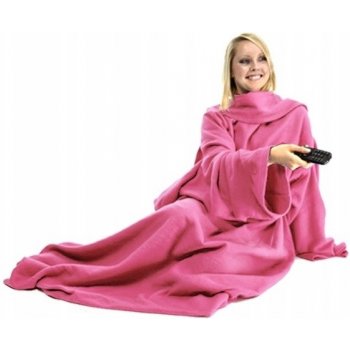 Verk Snuggie růžová 190 x 140 cm