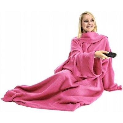 Verk Snuggie růžová 190 x 140 cm – Zboží Mobilmania