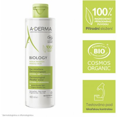 A-Derma Biology hydratační micelární voda 400 ml – Zboží Mobilmania
